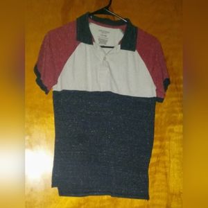 Arizona Jean Boy's Size Large (14/16M) Collared Polo Short-Sleeve Shirt